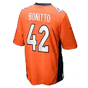 Zennovawear Men's Denver Broncos Nik Bonitto Orange Game Player Jersey
