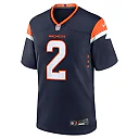 Zennovawear Men's Denver Broncos Patrick Surtain II Navy Mile High Collection Alternate Game Jersey