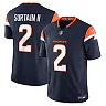 Zennovawear Men's Denver Broncos Patrick Surtain II Navy Mile High Collection Vapor F.U.S.E. Limited Jersey