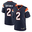 Zennovawear Men's Denver Broncos Patrick Surtain II Navy Mile High Collection Alternate Game Jersey