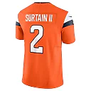 Zennovawear Men's Denver Broncos Patrick Surtain II Orange Mile High Collection Vapor F.U.S.E. Limited Jersey