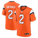 Zennovawear Men's Denver Broncos Patrick Surtain II Orange Mile High Collection Game Jersey