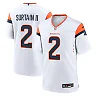 Zennovawear Men's Denver Broncos Patrick Surtain II White Mile High Collection Game Jersey