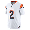 Zennovawear Men's Denver Broncos Patrick Surtain II White Mile High Collection Vapor F.U.S.E. Limited Jersey