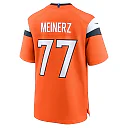 Zennovawear Men's Denver Broncos Quinn Meinerz Orange Team Game Jersey