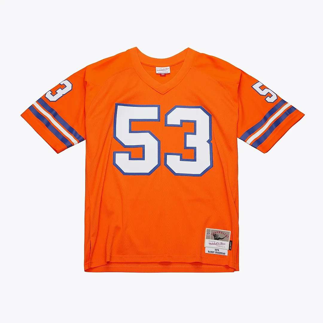 Zennovawear Men's Denver Broncos Randy Gradishar Mitchell & Ness Orange 1978 Legacy Jersey