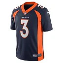 Zennovawear Men's Denver Broncos Russell Wilson Navy Alternate Vapor Limited Jersey