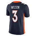 Zennovawear Men's Denver Broncos Russell Wilson Navy Alternate Vapor Limited Jersey