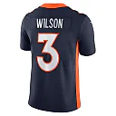 Zennovawear Men's Denver Broncos Russell Wilson Navy Vapor Untouchable Limited Jersey