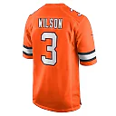 Zennovawear Men's Denver Broncos Russell Wilson Orange Alternate Game Jersey