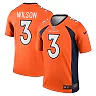 Zennovawear Men's Denver Broncos Russell Wilson Orange Team Legend Player Performance Top