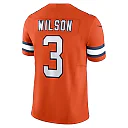 Zennovawear Men's Denver Broncos Russell Wilson Orange Vapor F.U.S.E. Limited Jersey