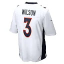 Zennovawear Men's Denver Broncos Russell Wilson White Game Jersey