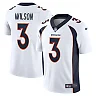 Zennovawear Men's Denver Broncos Russell Wilson White Team Vapor Limited Jersey