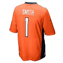 Zennovawear Men's Denver Broncos Tremon Smith Orange Game Jersey