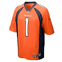 Zennovawear Men's Denver Broncos Tremon Smith Orange Game Jersey