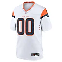 Zennovawear Men's Denver Broncos White Mile High Collection Custom Game Jersey