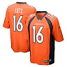 Zennovawear Men's Denver Broncos Wil Lutz Orange Game Jersey