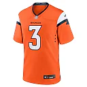 Zennovawear Men's Denver Broncos Wil Lutz Orange Team Game Jersey