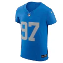 Zennovawear Men's Detroit Lions Aidan Hutchinson Blue Alternate Vapor F.U.S.E. Elite Jersey