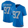 Zennovawear Men's Detroit Lions Aidan Hutchinson Blue Vapor F.U.S.E. Alternate Limited Jersey
