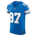 Zennovawear Men's Detroit Lions Aidan Hutchinson Blue Vapor F.U.S.E. Elite Jersey