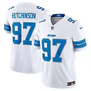Zennovawear Men's Detroit Lions Aidan Hutchinson White Vapor F.U.S.E. Limited Jersey