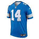 Zennovawear Men's Detroit Lions Amon-Ra St. Brown Blue Team Legend Player Performance Top