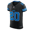 Zennovawear Men's Detroit Lions Barry Sanders Black Retired Player Alternate Vapor F.U.S.E. Elite Jersey