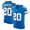 Zennovawear Men's Detroit Lions Barry Sanders Blue Retired Player Vapor F.U.S.E. Elite Jersey