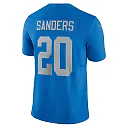 Zennovawear Men's Detroit Lions Barry Sanders Blue Vapor F.U.S.E. Alternate Limited Jersey
