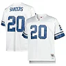 Zennovawear Men's Detroit Lions Barry Sanders Mitchell & Ness White Big & Tall 1996 Retired Player Jersey