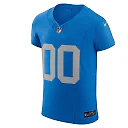Zennovawear Men's Detroit Lions Blue Alternate Vapor F.U.S.E. Elite Custom Jersey