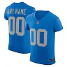 Zennovawear Men's Detroit Lions Blue Alternate Vapor F.U.S.E. Elite Custom Jersey