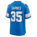 Zennovawear Men's Detroit Lions Chelen Garnes Blue Game Jersey