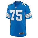 Zennovawear Men's Detroit Lions Colby Sorsdal Blue Team Game Jersey