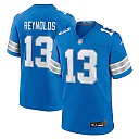 Zennovawear Men's Detroit Lions Craig Reynolds Blue Team Game Jersey