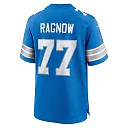 Zennovawear Men's Detroit Lions Frank Ragnow Blue Team Game Jersey
