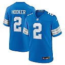 Zennovawear Men's Detroit Lions Hendon Hooker Blue Team Game Jersey