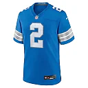 Zennovawear Men's Detroit Lions Hendon Hooker Blue Team Game Jersey