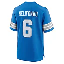Zennovawear Men's Detroit Lions Ifeatu Melifonwu Blue Team Game Jersey