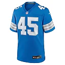 Zennovawear Men's Detroit Lions Isaac Ukwu Blue Game Jersey