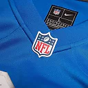 Zennovawear Men's Detroit Lions Jack Campbell Blue Game Jersey