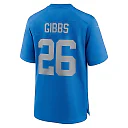 Zennovawear Men's Detroit Lions Jahmyr Gibbs Blue Alternate Game Jersey