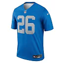 Zennovawear Men's Detroit Lions Jahmyr Gibbs Blue Alternate Legend Player Performance Top