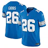Zennovawear Men's Detroit Lions Jahmyr Gibbs Blue Vapor F.U.S.E. Limited Jersey