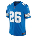 Zennovawear Men's Detroit Lions Jahmyr Gibbs Blue Vapor F.U.S.E. Limited Jersey