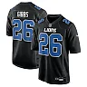 Zennovawear Men's Detroit Lions Jahmyr Gibbs Carbon Black Fashion Jersey