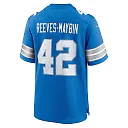 Zennovawear Men's Detroit Lions Jalen Reeves-Maybin Blue Team Game Jersey
