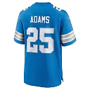 Zennovawear Men's Detroit Lions Jamal Adams Blue Team Game Jersey